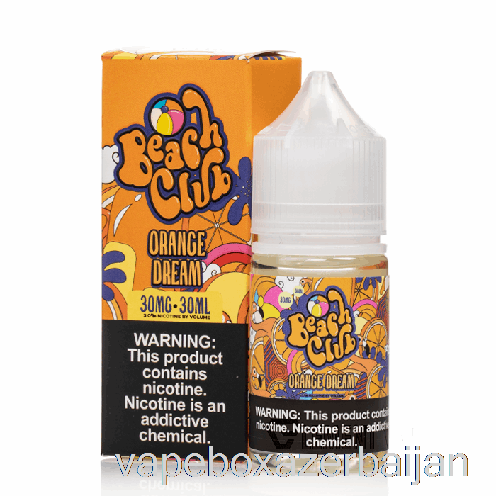 Vape Box Azerbaijan Orange Dream - Beach Club Salts - 30mL 30mg